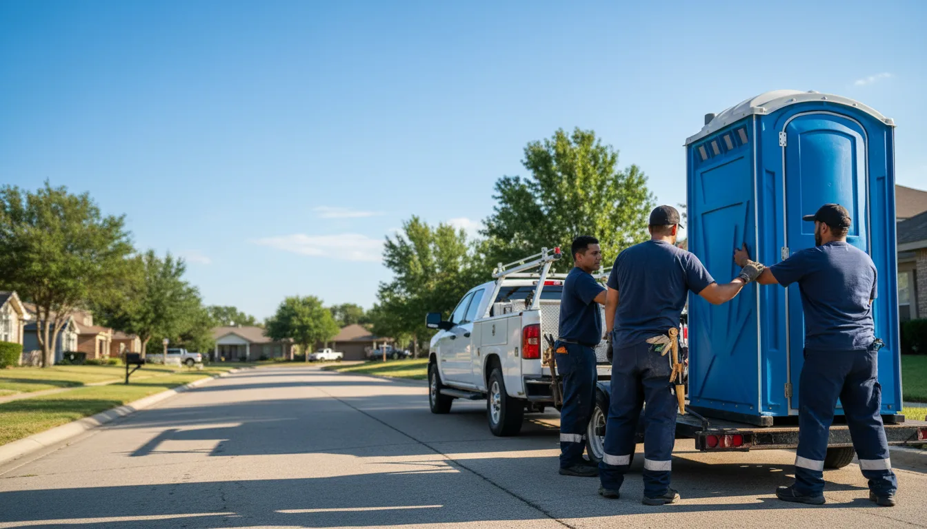 Portable Toilet Rental in Saint Henry, OH near me